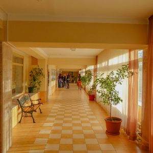 Коридор в санатории Лесная Поляна в городе Пятигорске - фотография