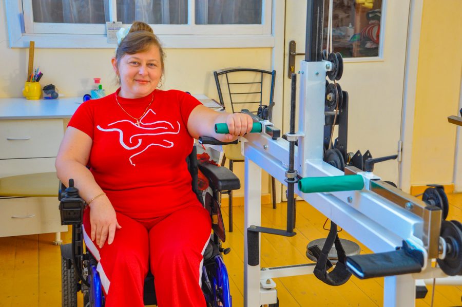 Специализированные тренажеры в санатории Лесная Поляна в городе Пятигорске - фотография