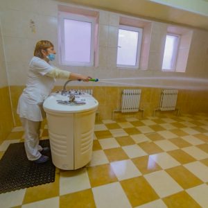 Душ Шарко в санатории Лесная Поляна в городе Пятигорске - фотография