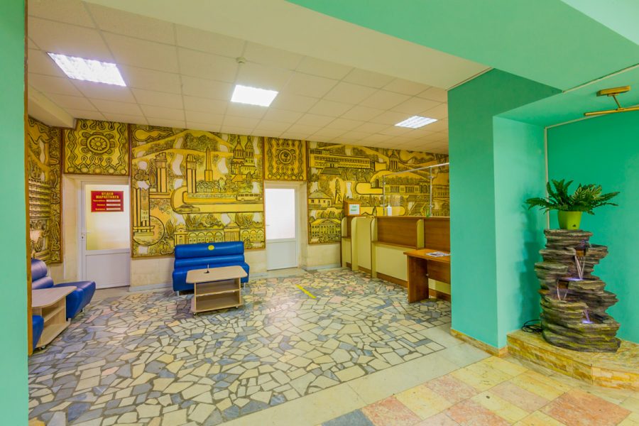 Ресепшн в санатории Лесная Поляна в городе Пятигорске - фотография