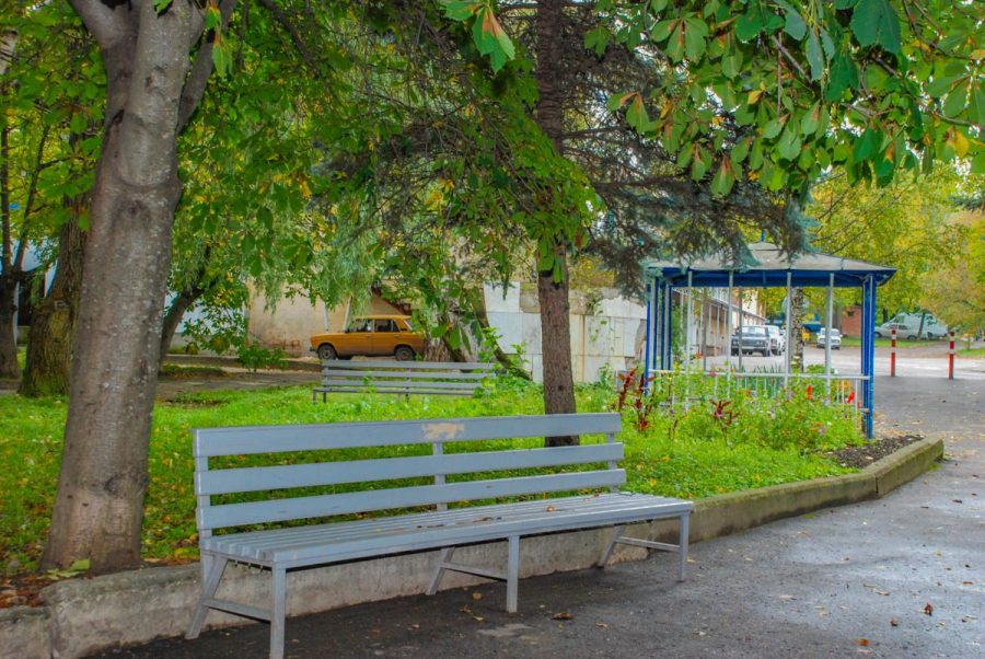 Территория в санатории Лесная Поляна в городе Пятигорске - фотография