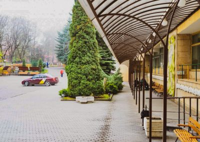 Территория в санатории Лесная Поляна в городе Пятигорске - фотография