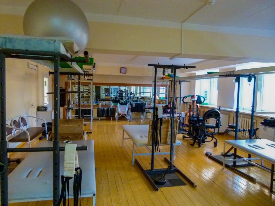 Тренажерный зал в санатории Лесная Поляна в городе Пятигорске - фотография