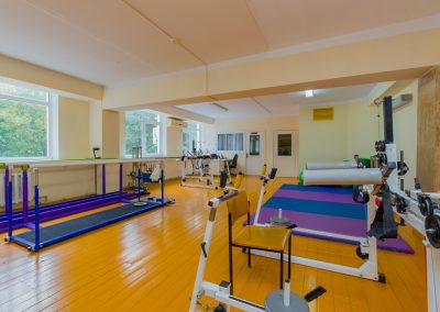 Тренажерный зал в санатории Лесная Поляна в городе Пятигорске - фотография