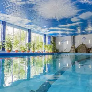 Бассейн в санатории Лесная Поляна в городе Пятигорске - фотография