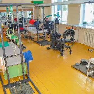 Специализированные тренажеры в санатории Лесная Поляна в городе Пятигорске - фотография