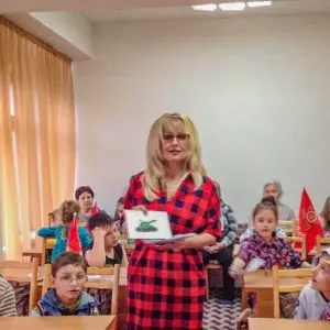 Занятия с детьми в санатории Лесная Поляна в городе Пятигорске - фотография